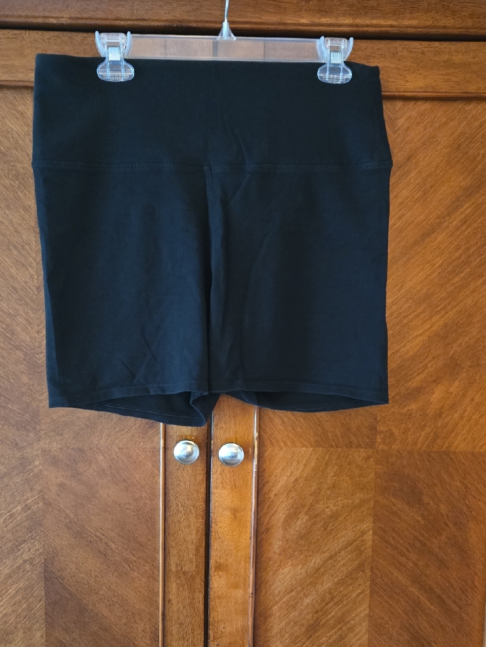 PINK Victoria's Secret Black High-Rise Bike Shorts